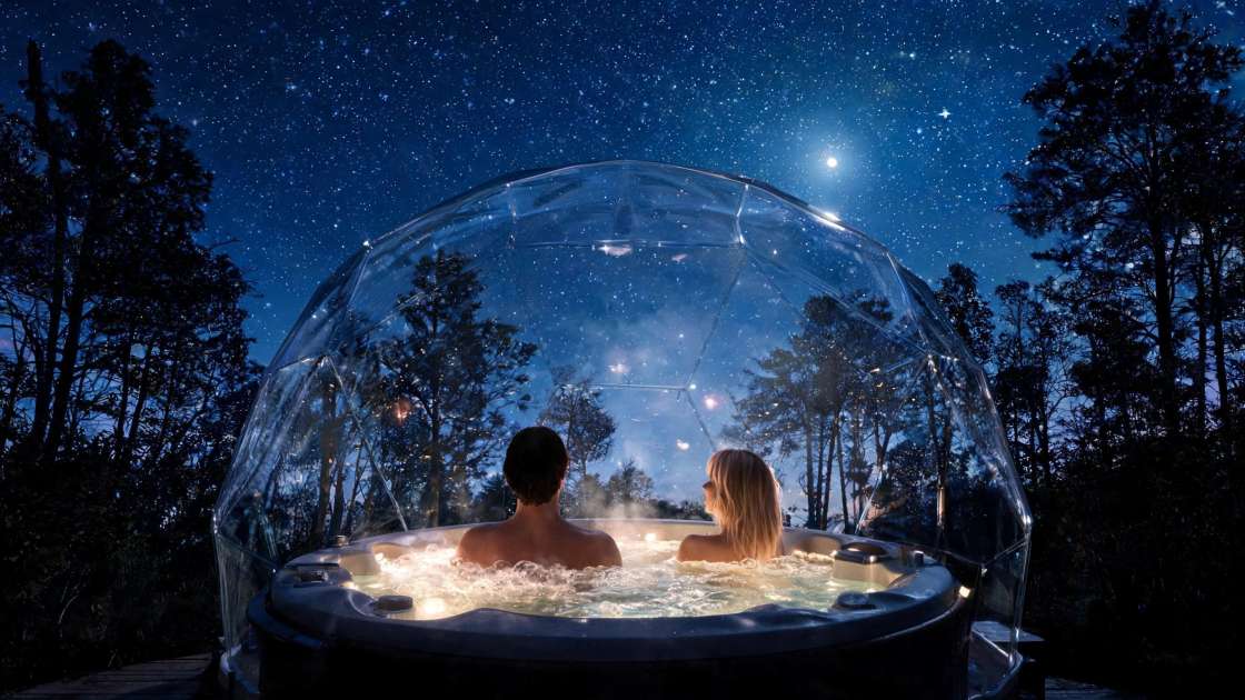 Hoteles burbuja con jacuzzi privado en España: Guía 2024 para una escapada bajo las estrellas